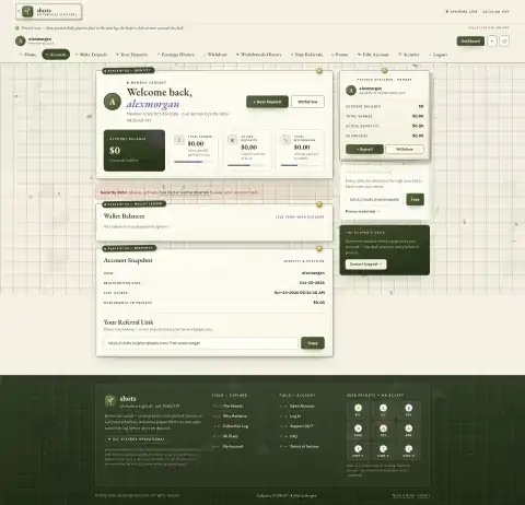 H-TPL42 member dashboard preview